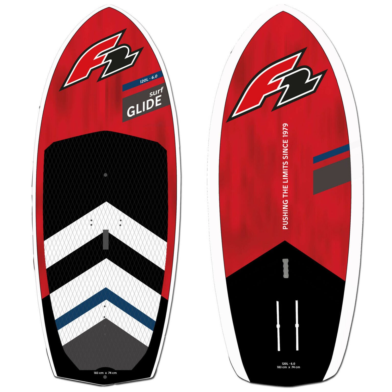 Pack F2 Foilboard Glide Surf Team 35L + Foil LTD Allround 2000 + Wing 5m² - Neuf